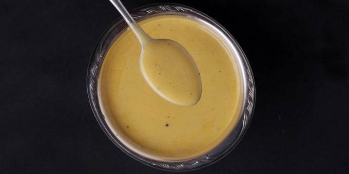 Diet sauser: yoghurt dressing med sennep