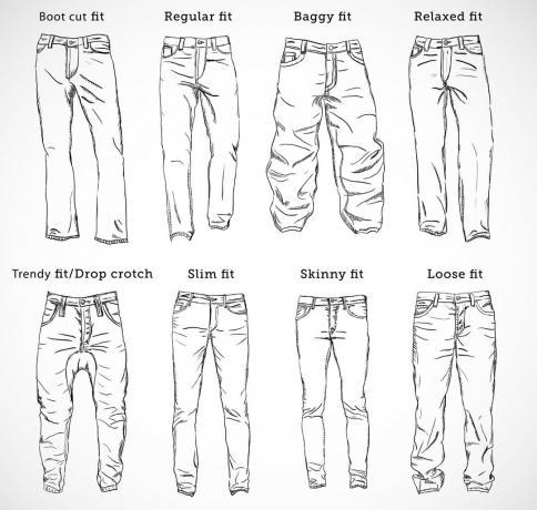 Hvordan velge jeans: crib