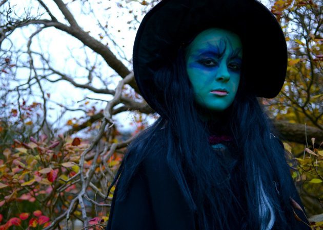 Makeup for Halloween: Witch 4