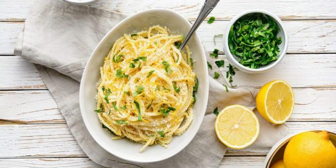 Hvordan lage den perfekte pastaen? Bare bland fløte og sitronsaft