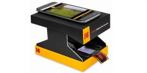 Kodak introduserte en pappfilmskanner