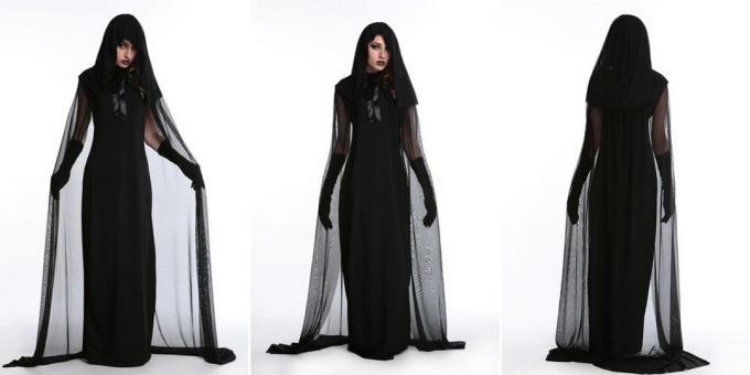 Kostymer til Halloween med AliExpress: vampyr
