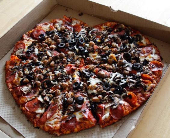 Gaver til Valentinsdag: Pizza