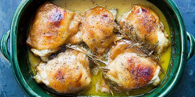 Hvordan lage kylling i ovnen: Chicken bodryshki i honning-sennep saus
