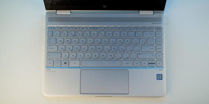 HP Spectre X360: Tastatur