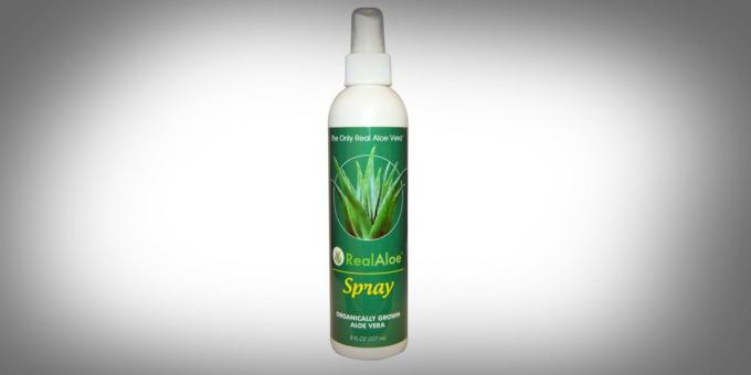 Spray med Aloe Vera fra Real Aloe