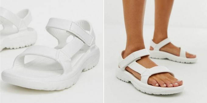 Hvilke sommersko å kjøpe: Teva-sandaler
