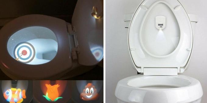 uvanlige dingser: toalettlys
