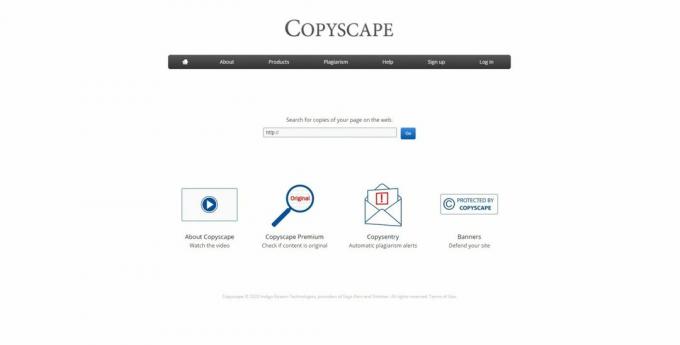 Sjekk tekst for unikhet online: Copyscape