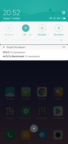 Oversikt Xiaomi redmi Note 6 Pro: Meldinger
