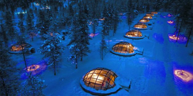 Hotellet huser med eskimoene, Finland