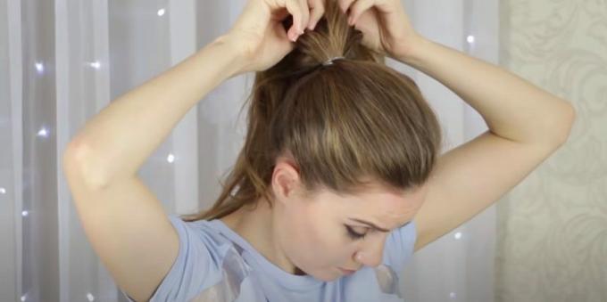 Kvinnelige frisyrer for kvinner: fest håret ditt