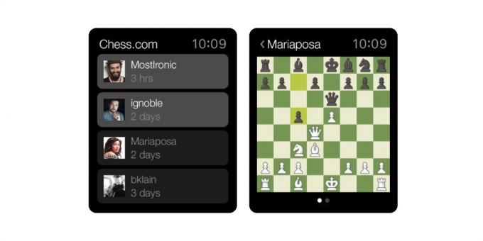 Spill for Apple Watch: «Chess»