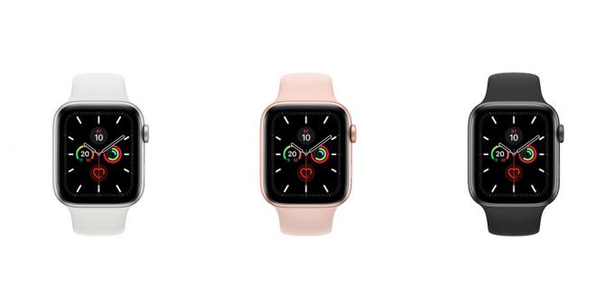 Apple Watch Series 5: Farge