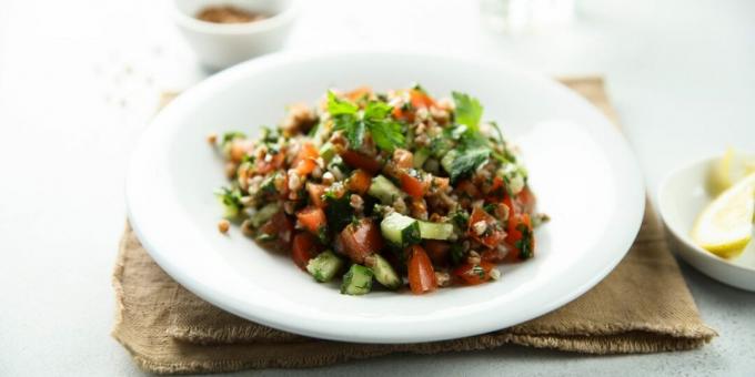 Tabbouleh med bokhvete