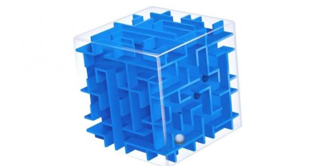 Pedagogiske spill for barn 6-7 år: labyrint-cube