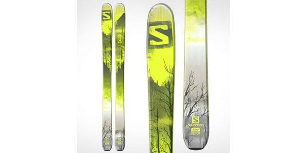 Hvordan velge en ski: Ski Freeride Salomon