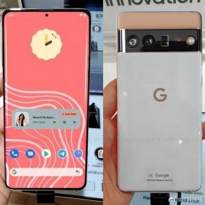 Google Pixel 6 Pro ble først vist på bildet