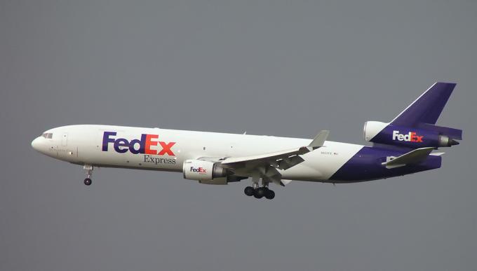 Last McDonnell Douglas MD-11F, som brukes FedEx