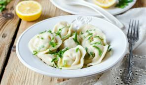 Utrolig møre dumplings med fisk