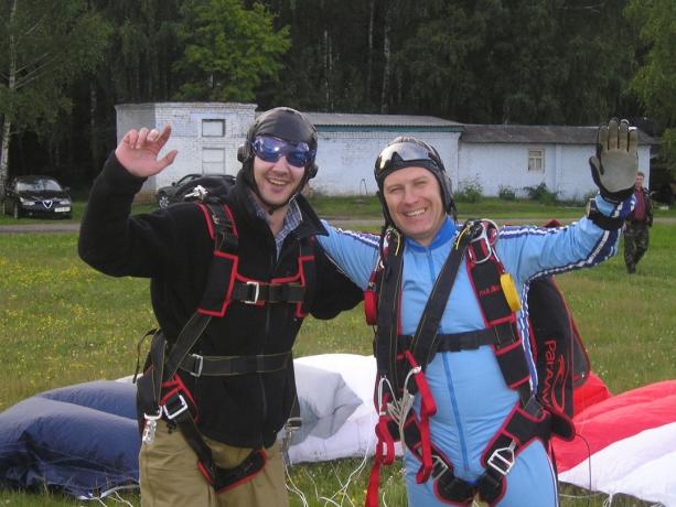 Personer med nedsatt funksjonsevne: Igor Annenkov, fallskjermhopper