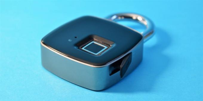 smart lås: USB oppladbar Smart Keyless Fingeravtrykk lås