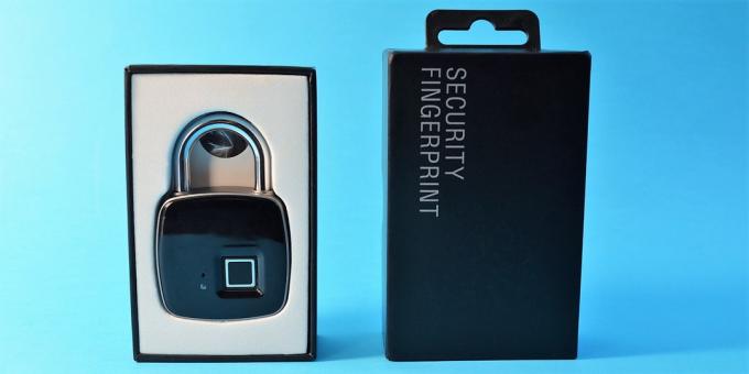 smart lås USB oppladbar Smart Keyless Fingeravtrykk lås