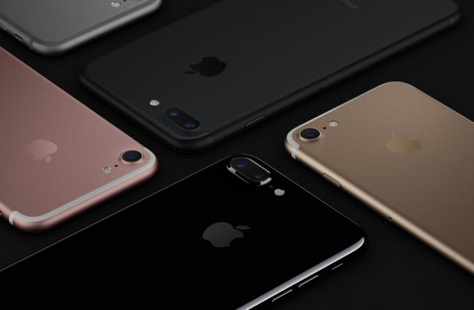 iPhone 7 nye farger
