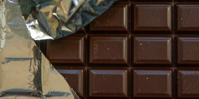 Hvilke matvarer inneholder jern: mørk sjokolade