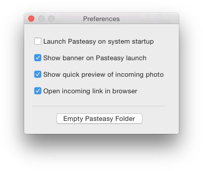 Pasteasy for OS X