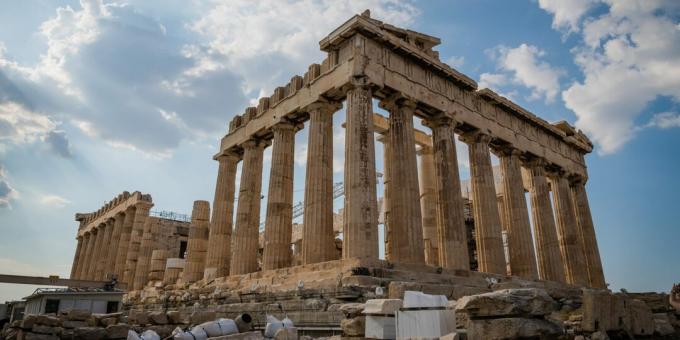 arkitektoniske monumenter: Parthenon
