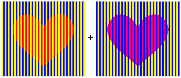 optisk illusjon: hjertet