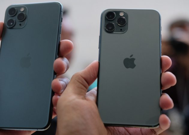 matt bakside grønn iPhone Pro 11 og Pro 11 Max