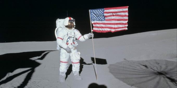 Mennesker som har vært i verdensrommet: Alan Shepard på månen