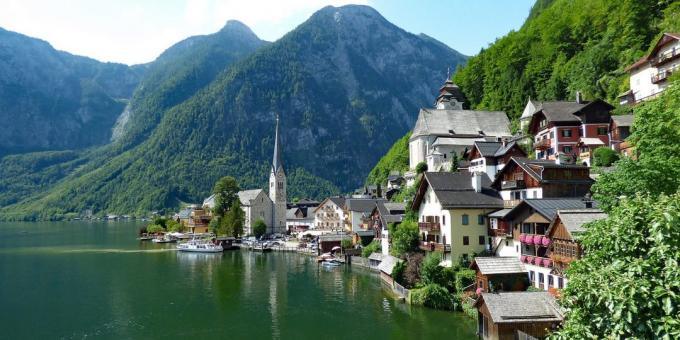 Hvor å gå i Europa: Landsbyen Hallstatt, Østerrike