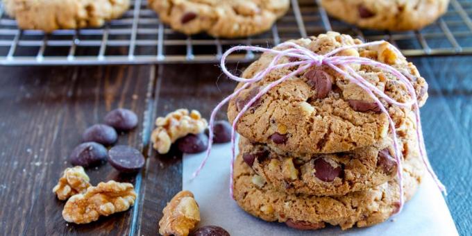 Topp oppskrifter: cookies med sjokolade, kokos, nøtter og ikke bare