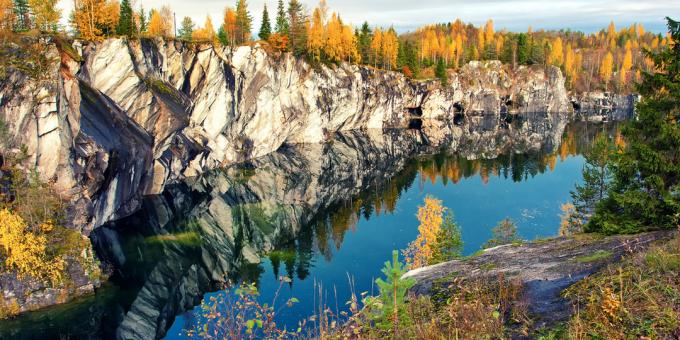Fantastiske steder i Russland: Ruskeala (Republikken Karelen)