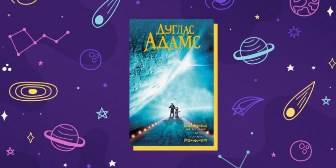 Science-fiction bok "Haikerens guide til galaksen" av Douglas Adams