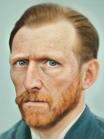 Bilder av høy kvalitet av Van Gogh og Napoleon: nevrale nettverk restaurerte utseendet til historiske figurer fra portrettene