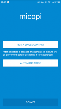 Micopi - unike ikoner for hver kontakt på Android