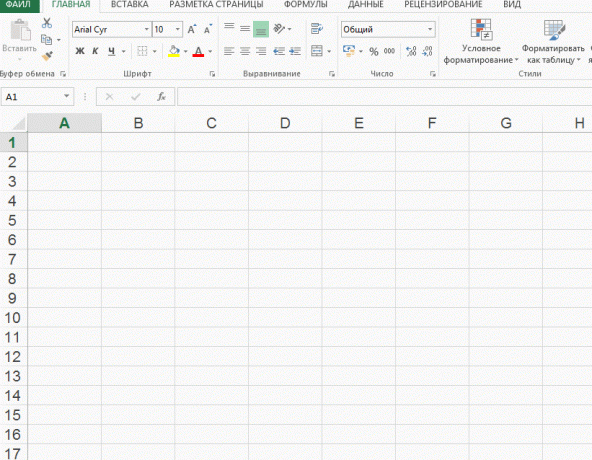 Kombinasjoner av rader i Excel