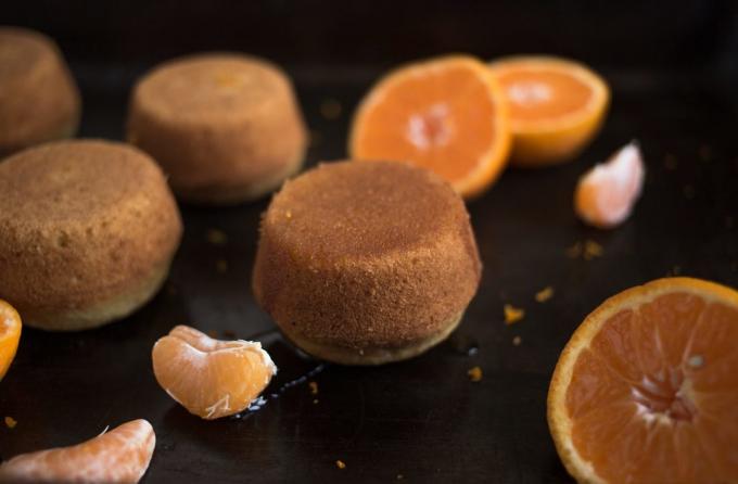 muffins Tangerine: mandarin og muffins