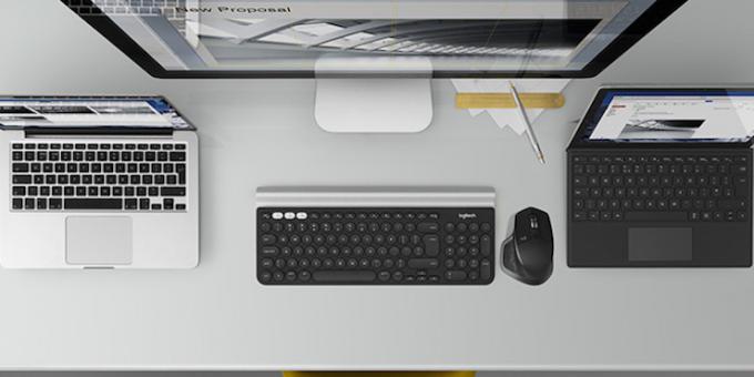 Logitech Wireless: trådløs mus og tastatur