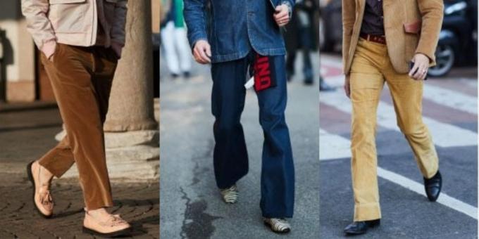 De fleste moderne menn bukser: Bukser i stil med 1970