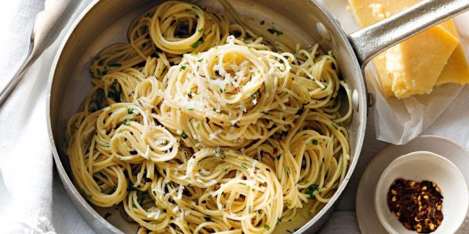 Retter med hvitløk: Spaghetti Aglio e Olio