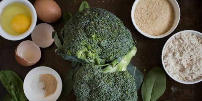 koteletter med brokkoli: Ingredienser
