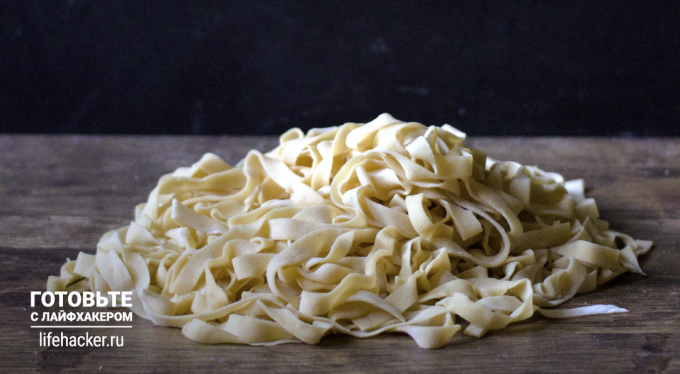 hjemmelaget pasta