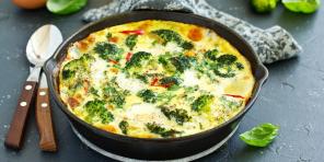 Frittata med grønnsaker og krydder