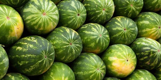 Kjøp en vannmelon til rett tid på året
