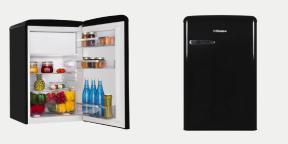 Lønnsomt: Hansa -kjøleskap i retrostil for 20 690 rubler